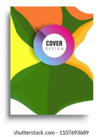 Abstract colorful background design with modern abstract pattern. Vector templates for modern design, cover, template, decorated, brochure, fly