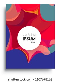 Abstract colorful background design with modern abstract pattern. Vector templates for modern design, cover, template, decorated, brochure, flyer