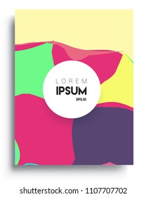 Abstract colorful background design with modern abstract pattern. Vector templates for modern design, cover, template, decorated, brochure, flyer.