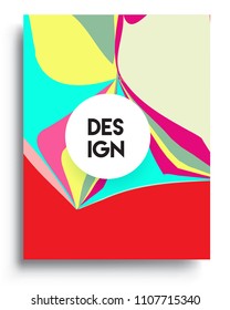 Abstract colorful background design with modern abstract pattern. Vector templates for modern design, cover, template, decorated, brochure, flyer.