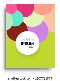 Abstract colorful background design with modern abstract pattern. Vector templates for modern design, cover, template, decorated, brochure, flyer.