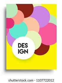 Abstract colorful background design with modern abstract pattern. Vector templates for modern design, cover, template, decorated, brochure, flyer.