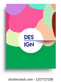 Abstract colorful background design with modern abstract pattern. Vector templates for modern design, cover, template, decorated, brochure, flyer.