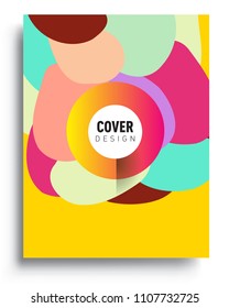 Abstract colorful background design with modern abstract pattern. Vector templates for modern design, cover, template, decorated, brochure, flyer.