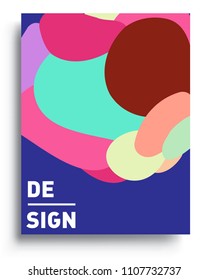 Abstract colorful background design with modern abstract pattern. Vector templates for modern design, cover, template, decorated, brochure, flyer.