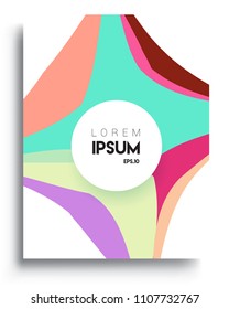 Abstract colorful background design with modern abstract pattern. Vector templates for modern design, cover, template, decorated, brochure, flyer.