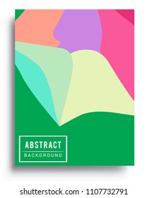 Abstract colorful background design with modern abstract pattern. Vector templates for modern design, cover, template, decorated, brochure, flyer.