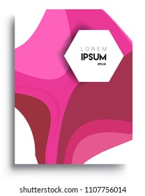 Abstract colorful background design with modern abstract pattern. Vector templates for modern design, cover, template, decorated, brochure, flyer.