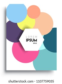 Abstract colorful background design with modern abstract pattern. Vector templates for modern design, cover, template, decorated, brochure, flyer.