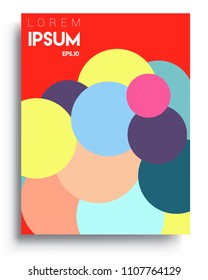 Abstract colorful background design with modern abstract pattern. Vector templates for modern design, cover, template, decorated, brochure, flyer.