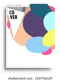 Abstract colorful background design with modern abstract pattern. Vector templates for modern design, cover, template, decorated, brochure, flyer.
