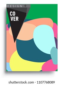 Abstract colorful background design with modern abstract pattern. Vector templates for modern design, cover, template, decorated, brochure, flyer.