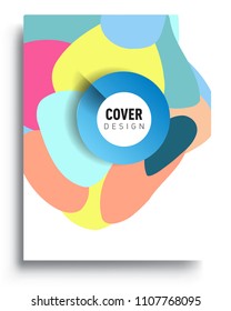 Abstract colorful background design with modern abstract pattern. Vector templates for modern design, cover, template, decorated, brochure, flyer.