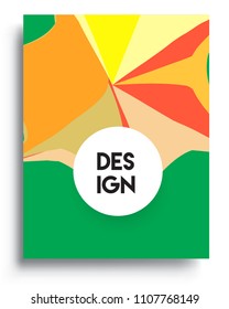 Abstract colorful background design with modern abstract pattern. Vector templates for modern design, cover, template, decorated, brochure, flyer.