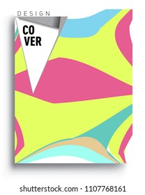 Abstract colorful background design with modern abstract pattern. Vector templates for modern design, cover, template, decorated, brochure, flyer.