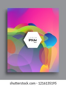 Abstract colorful background design with modern abstract pattern. Vector templates for modern design, cover, template, decorated, brochure, flyer.
