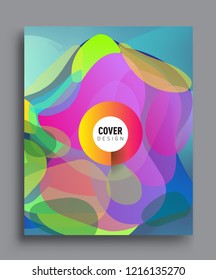 Abstract colorful background design with modern abstract pattern. Vector templates for modern design, cover, template, decorated, brochure, flyer.
