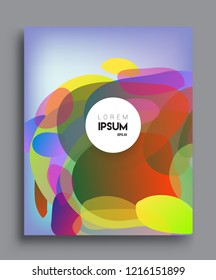Abstract colorful background design with modern abstract pattern. Vector templates for modern design, cover, template, decorated, brochure, flyer.
