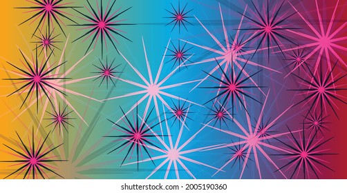 Abstract Colorful Background Design. Pattern Background Design. Greeting card Design and Gift Cards. - Illustration