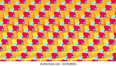 Resumen Diseño de fondo colorido. Diseño de fondo de patrón.Diseño de tarjeta de felicitación y tarjetas de regalo.	