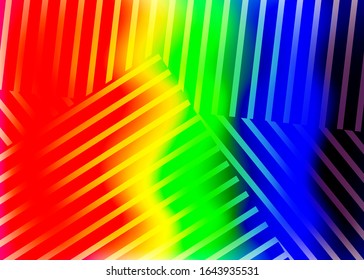 Abstract colorful background design with rainbow colors.