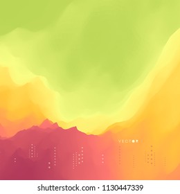Abstract colorful background. Design template. Vector illustration for design.  