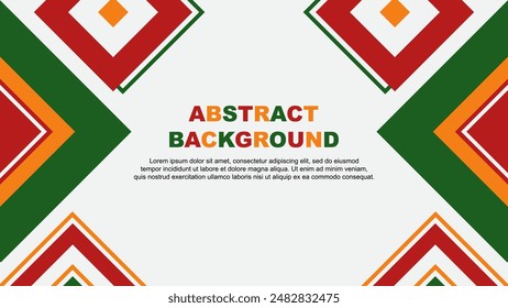 Abstract Colorful Background Design Template. Bolivia Independence Day Banner Wallpaper Vector Illustration. Colorful Independence Day