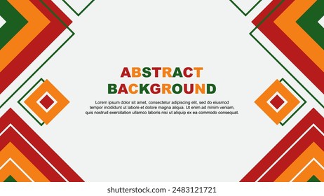 Abstract Colorful Background Design Template. Bolivia Independence Day Banner Wallpaper Vector Illustration. Colorful Background