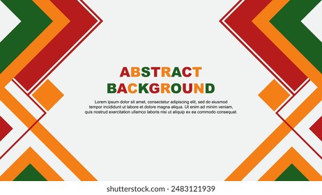 Abstract Colorful Background Design Template. Bolivia Independence Day Banner Wallpaper Vector Illustration. Colorful Banner