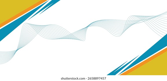 Abstract colorful background  Design template for flyer cover or banner