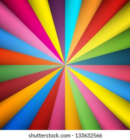 Abstract colorful background design vector