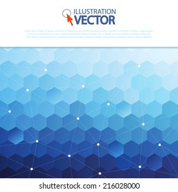 Abstract colorful background for design. Vector illustration