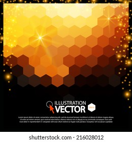 Abstract colorful background for design. Vector illustration
