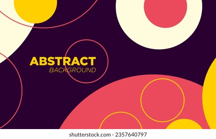 Abstract Colorful Background Design. Vector Illustration.