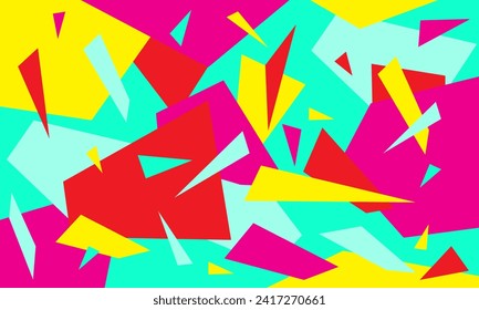 Resumen de diseño de fondo colorido. Ilustración del vector