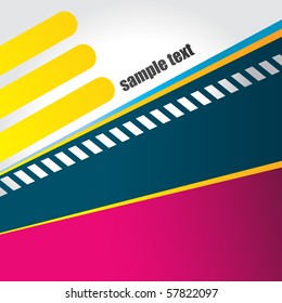 abstract colorful background design vector