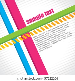 abstract colorful background design vector