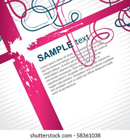 abstract colorful background design vector