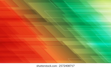 Abstract colorful background with diagonal stripes.