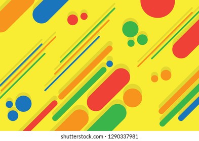 abstract colorful background with different shape. Eps10 vector illustration.