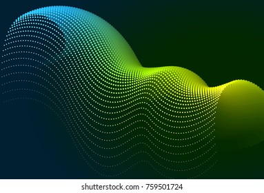 Abstract colorful background with dots, vector illustration
