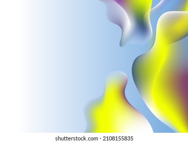 Abstract colorful background with dynamic geometric shapes for social media post or cover template, flier, banner and much more