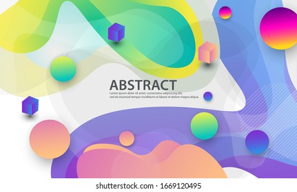 Abstract colorful background elegant vectors