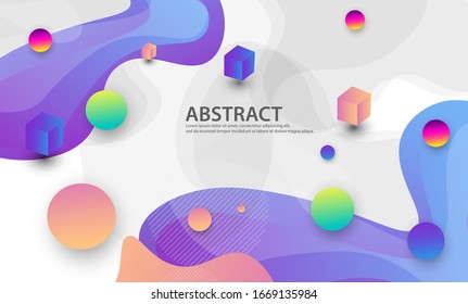 Abstract colorful background elegant vectors