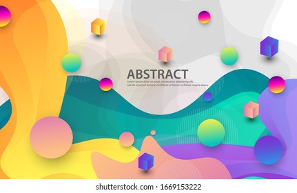 Abstract colorful background elegant vectors