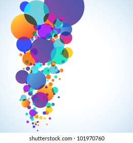 Abstract colorful background. EPS 8 vector file included