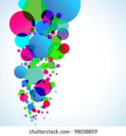 Abstract colorful background. EPS 8 vector file included