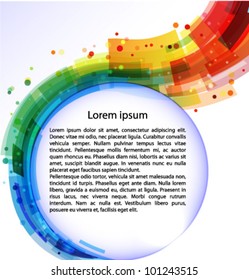 	Abstract colorful background. EPS10