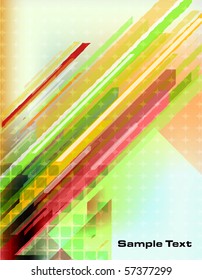 Abstract colorful background. EPS10