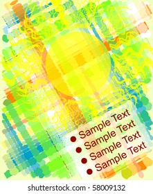 Abstract colorful background. EPS10